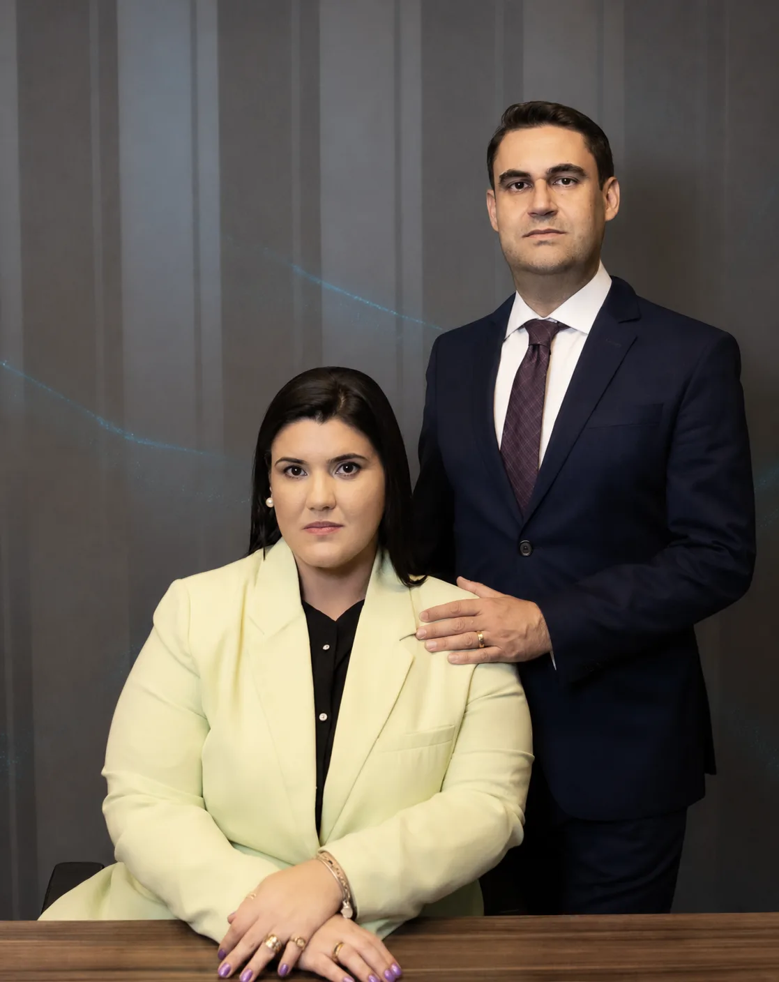 Dr. Antônio Carlos Domingues Junior e Dra. Mirena Amily Bastos Domingues